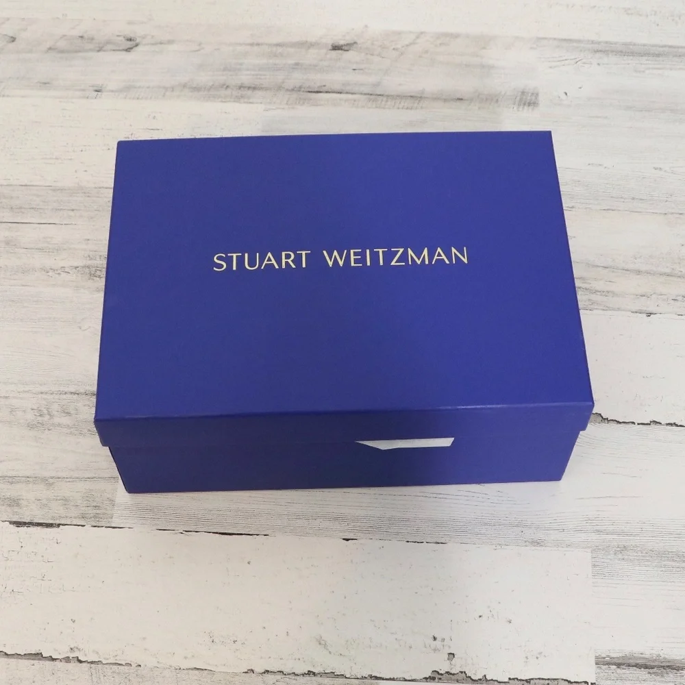Stuart Weitzman Stuflex T-Strap Slide in Wisteria Women's Size 9 New in Box